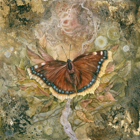 Golden Butterfly Bloom