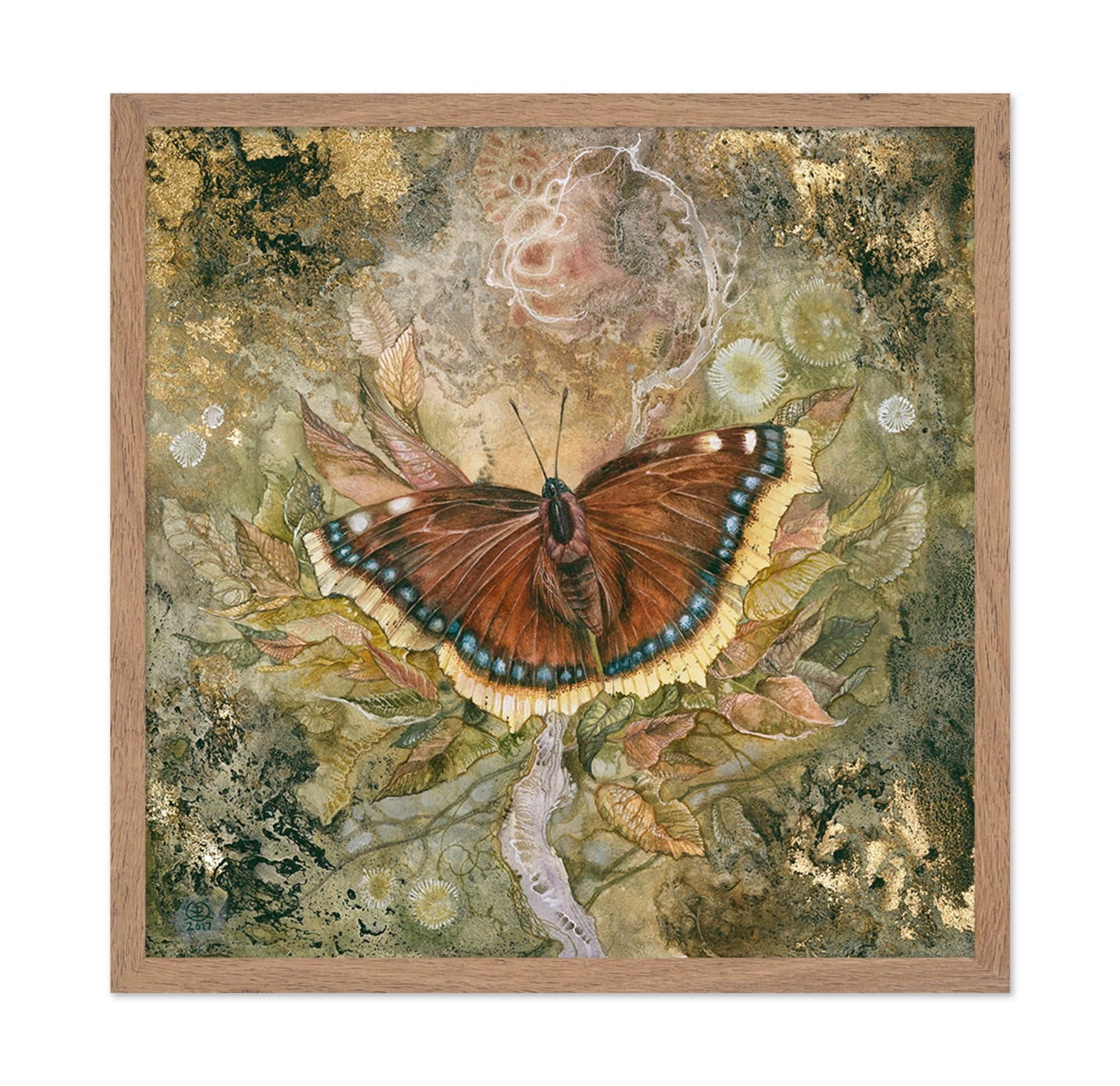 Golden Butterfly Bloom