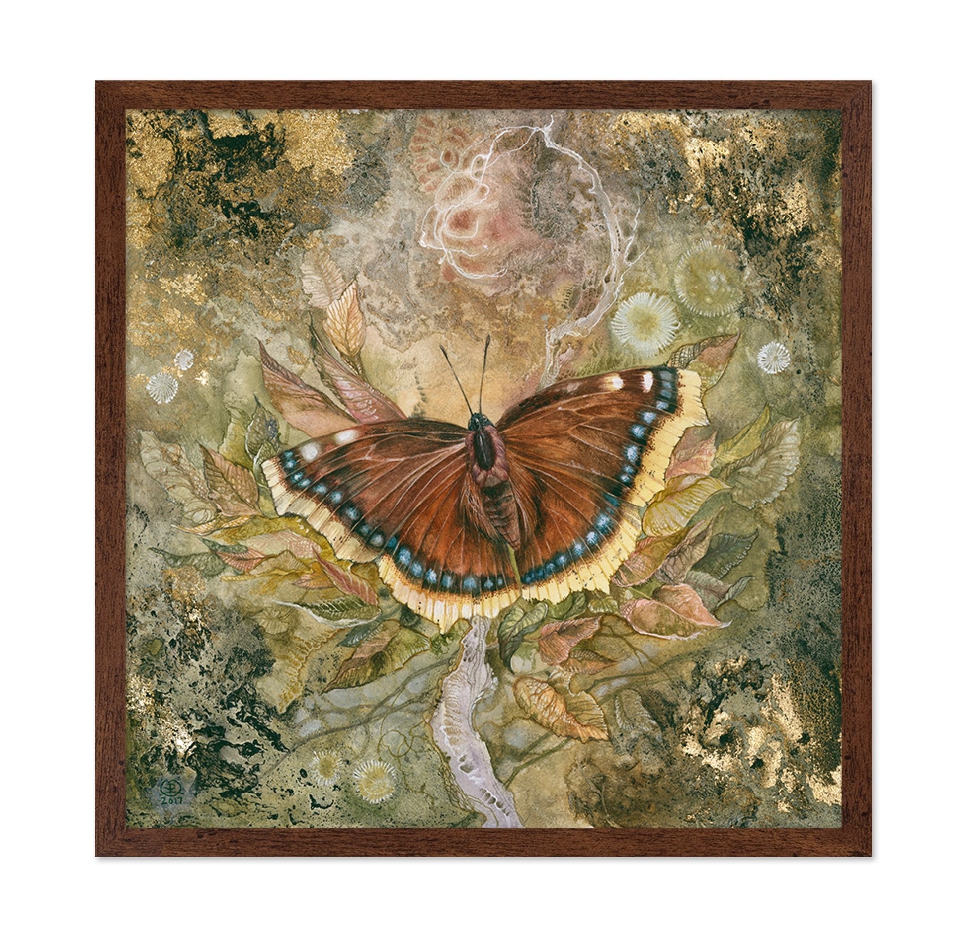 Golden Butterfly Bloom