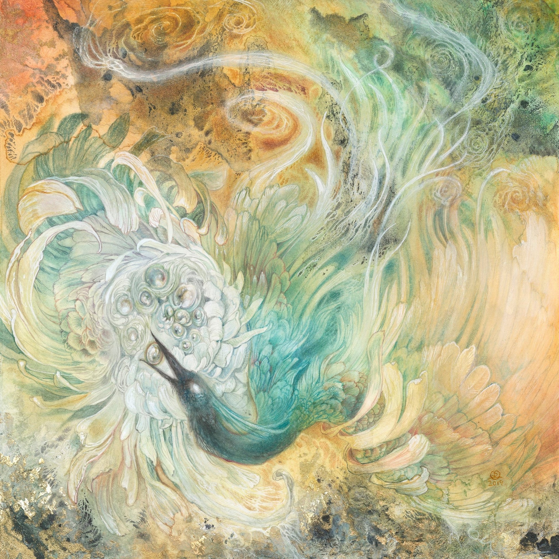 Ethereal Sea Bird