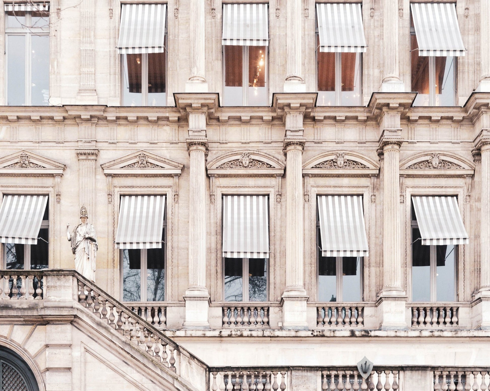 Paris Striped Windows No1