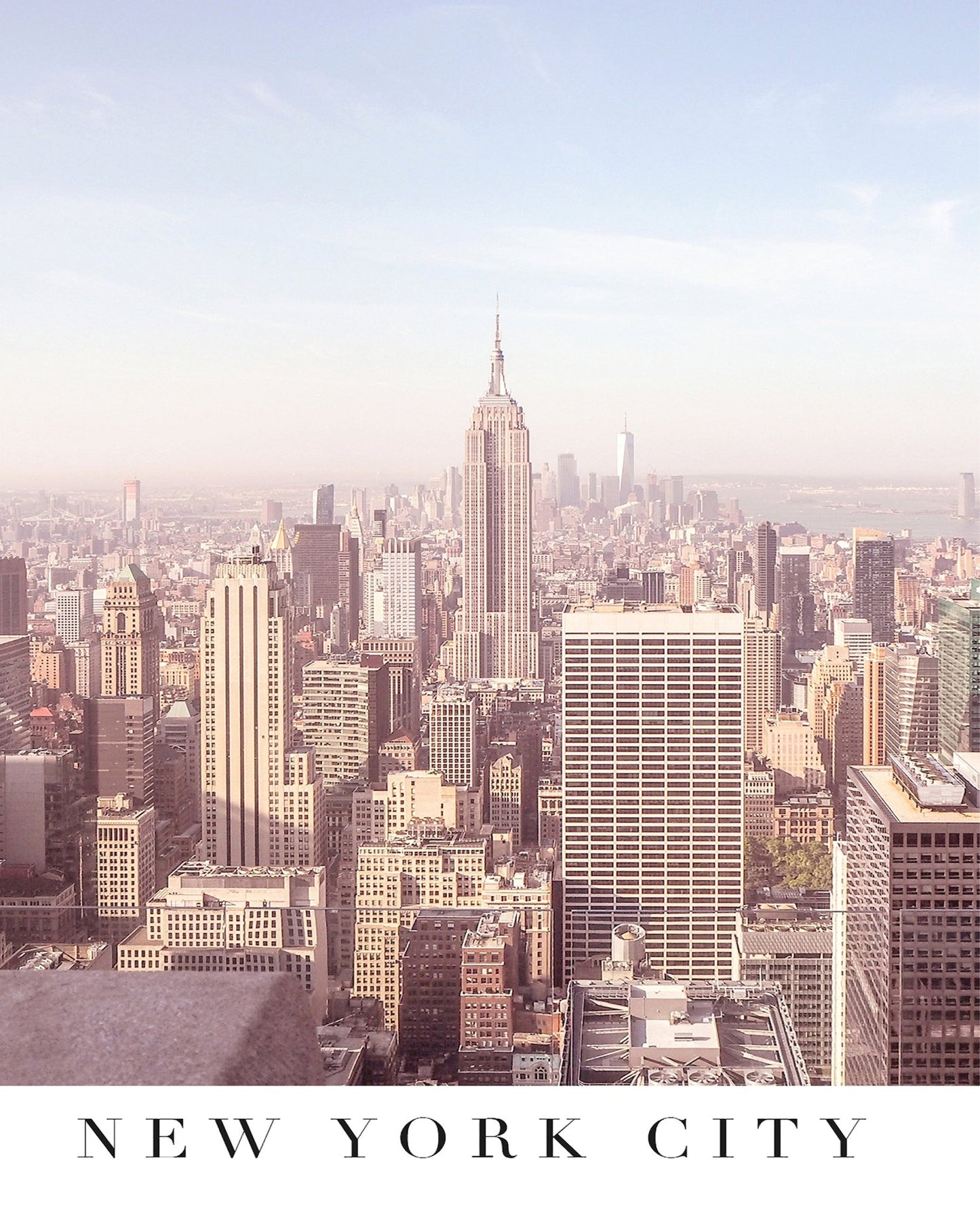New York Skyline View