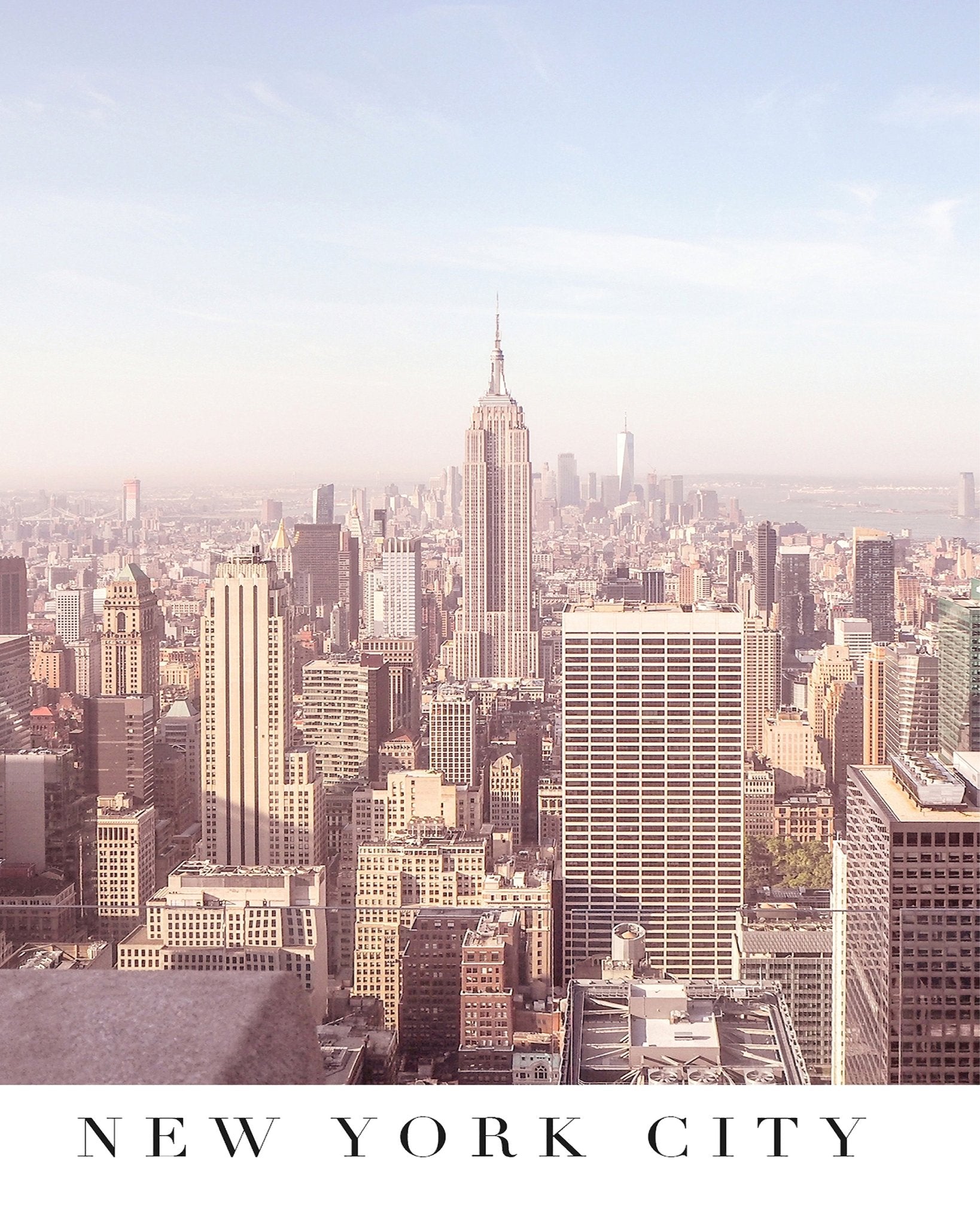 New York Skyline View
