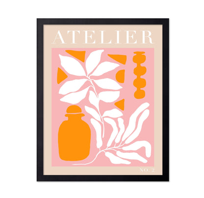 Modern Leaf Still Life