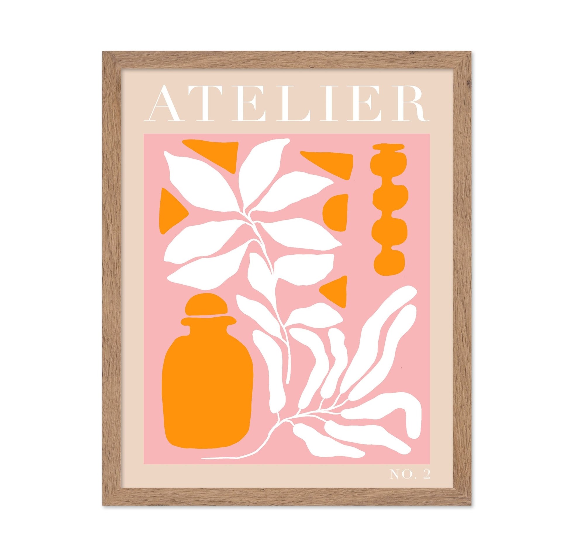 Modern Leaf Still Life
