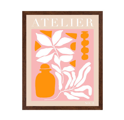 Modern Leaf Still Life