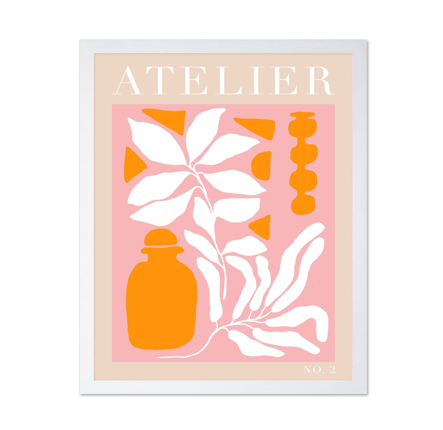 Modern Leaf Still Life