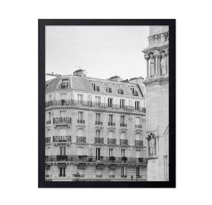 Paris Facade Noir