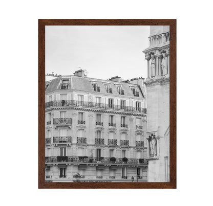 Paris Facade Noir