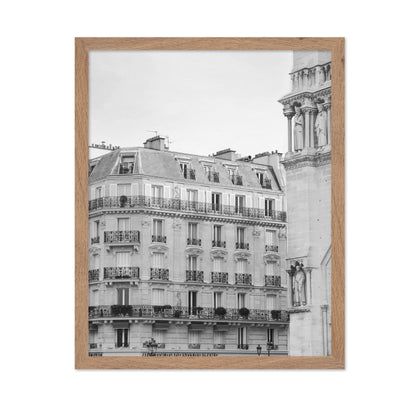 Paris Facade Noir