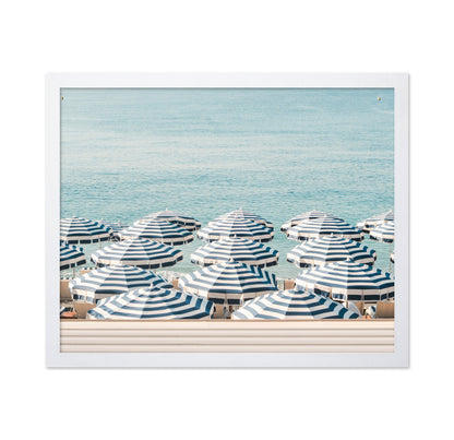 Coastal Umbrella Rows