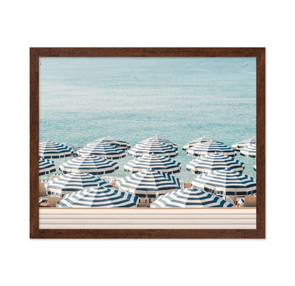 Coastal Umbrella Rows