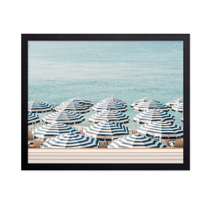 Coastal Umbrella Rows