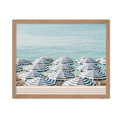 Coastal Umbrella Rows