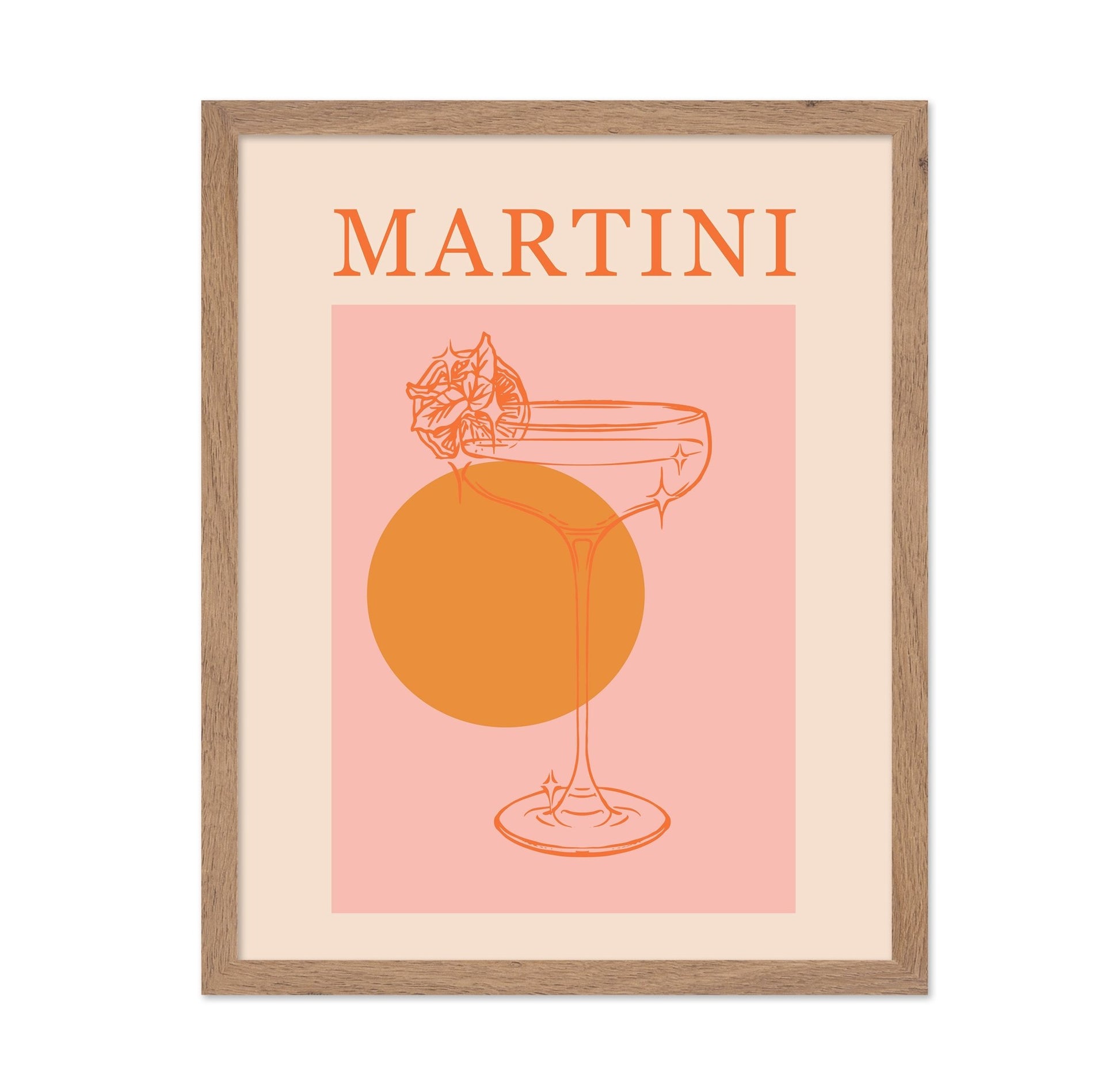 Martini Citrus Glass