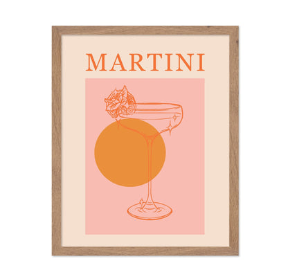 Martini Citrus Glass