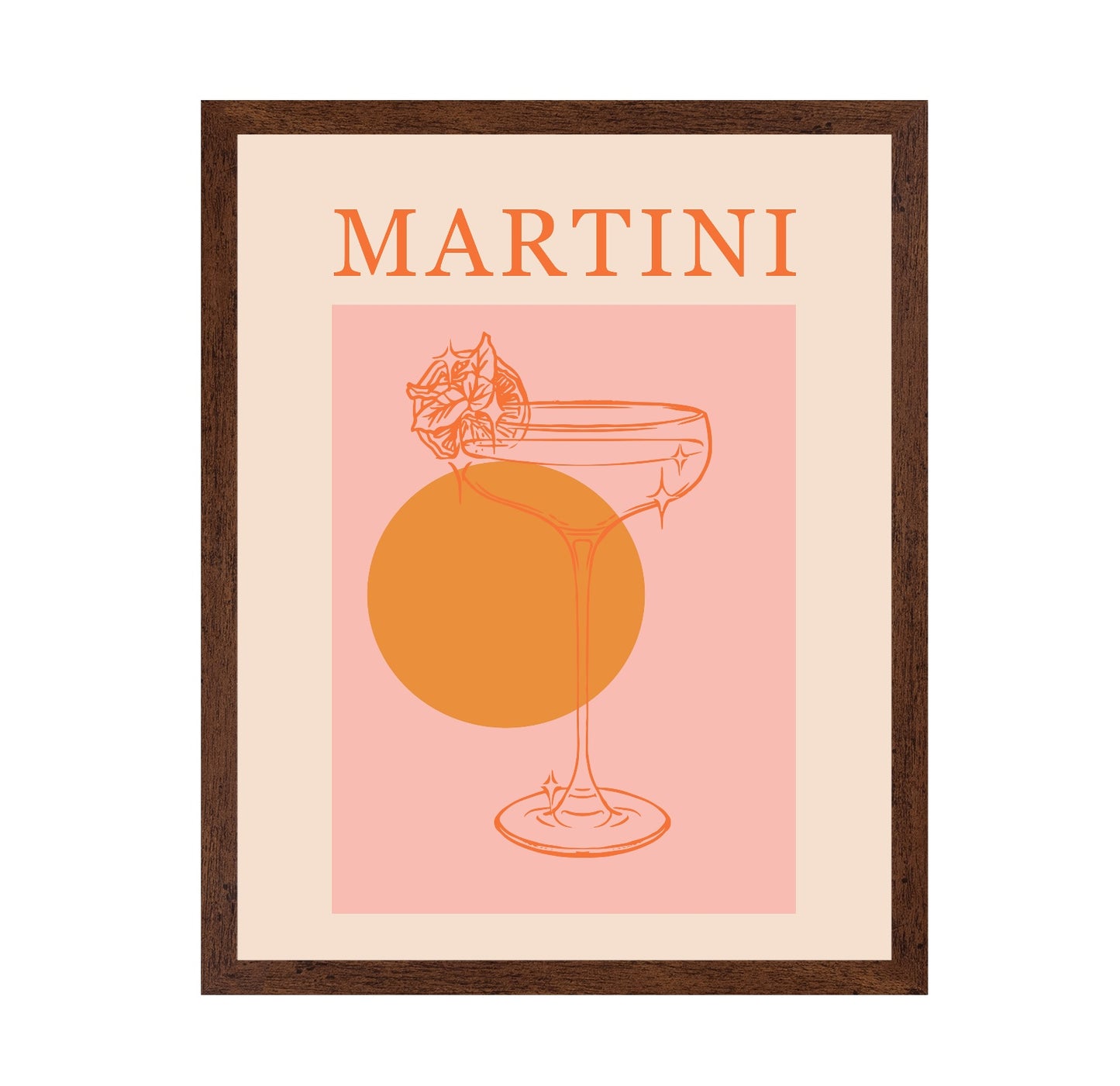 Martini Citrus Glass