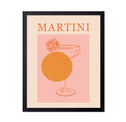 Martini Citrus Glass
