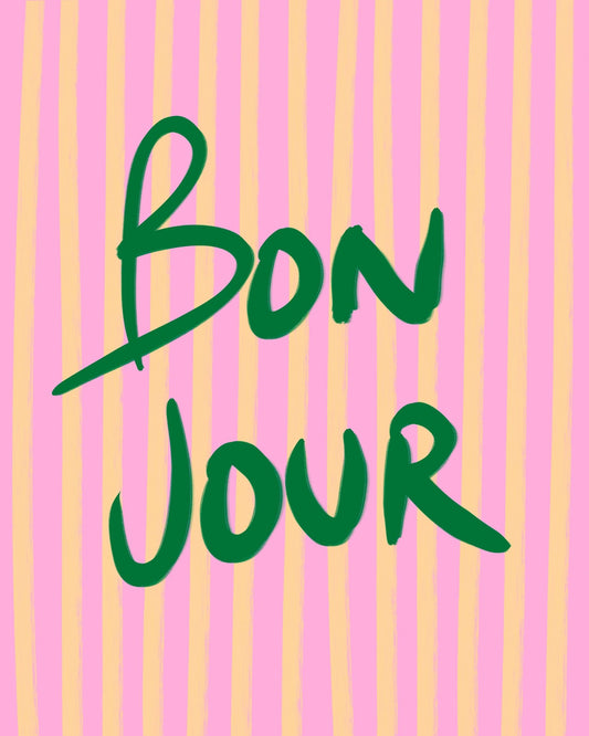 Bon Jour Stripes