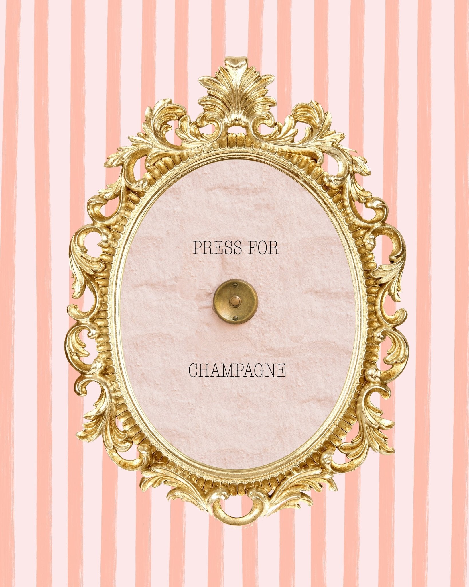 Champagne Button Frame