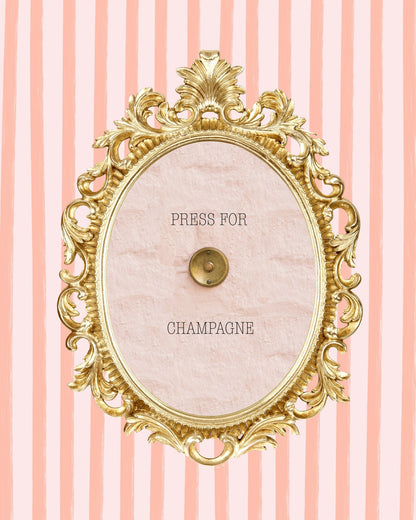 Champagne Button Frame