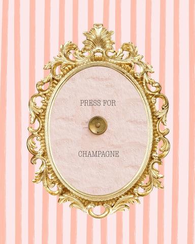Champagne Button Frame