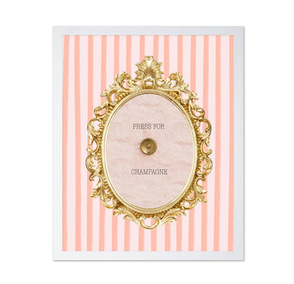 Champagne Button Frame