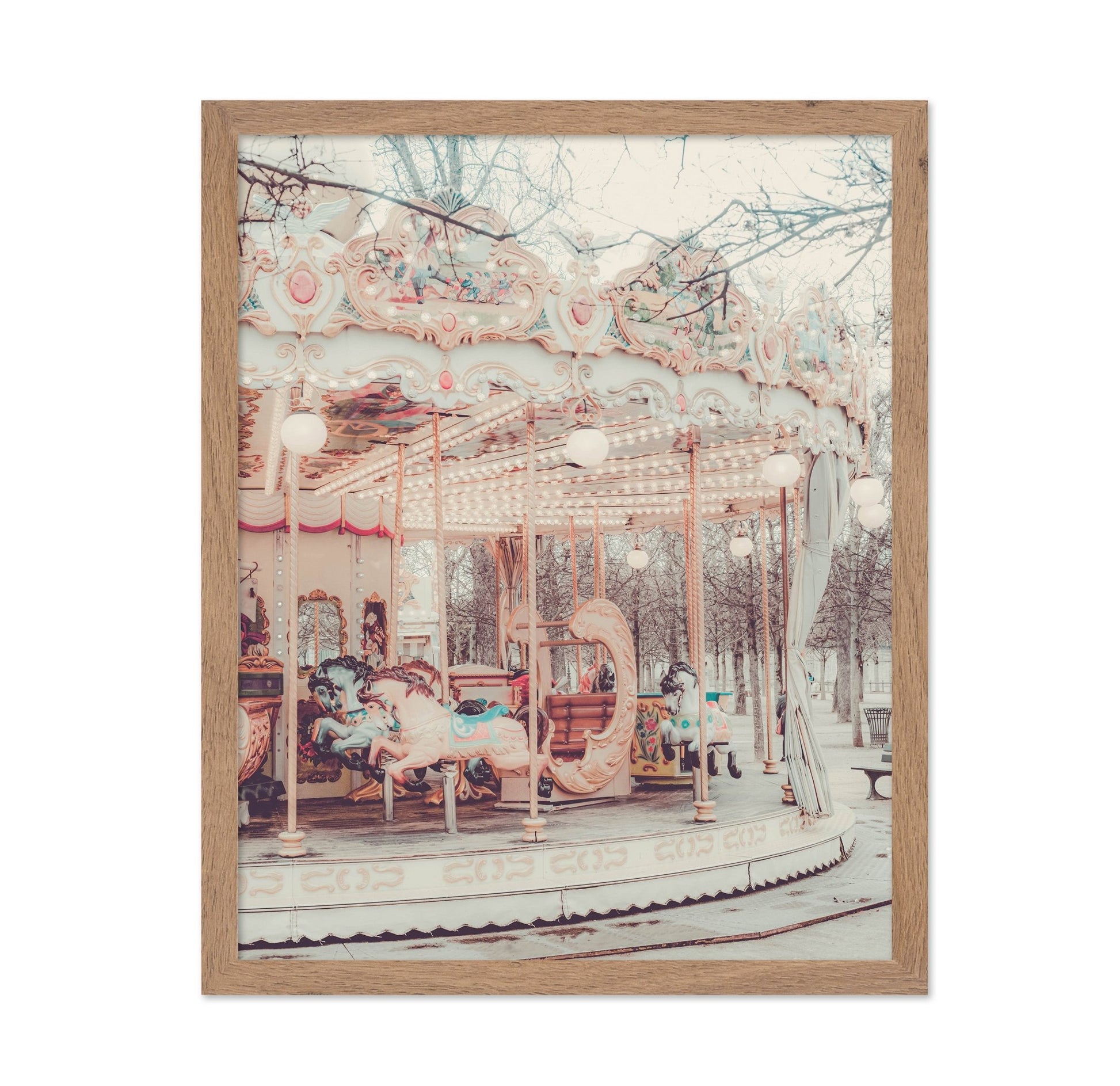 Pastel Carousel Ride