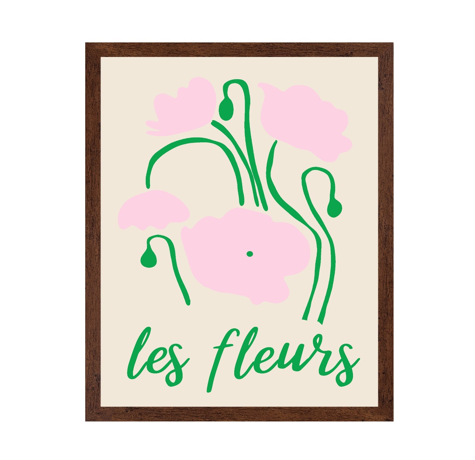 Pink Minimal Flowers