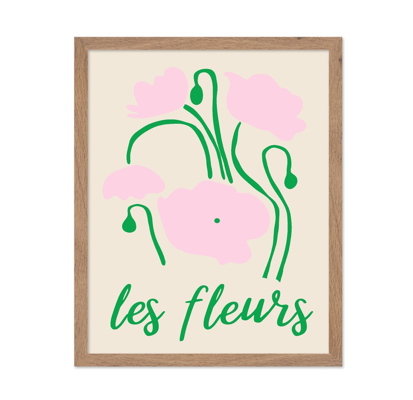 Pink Minimal Flowers