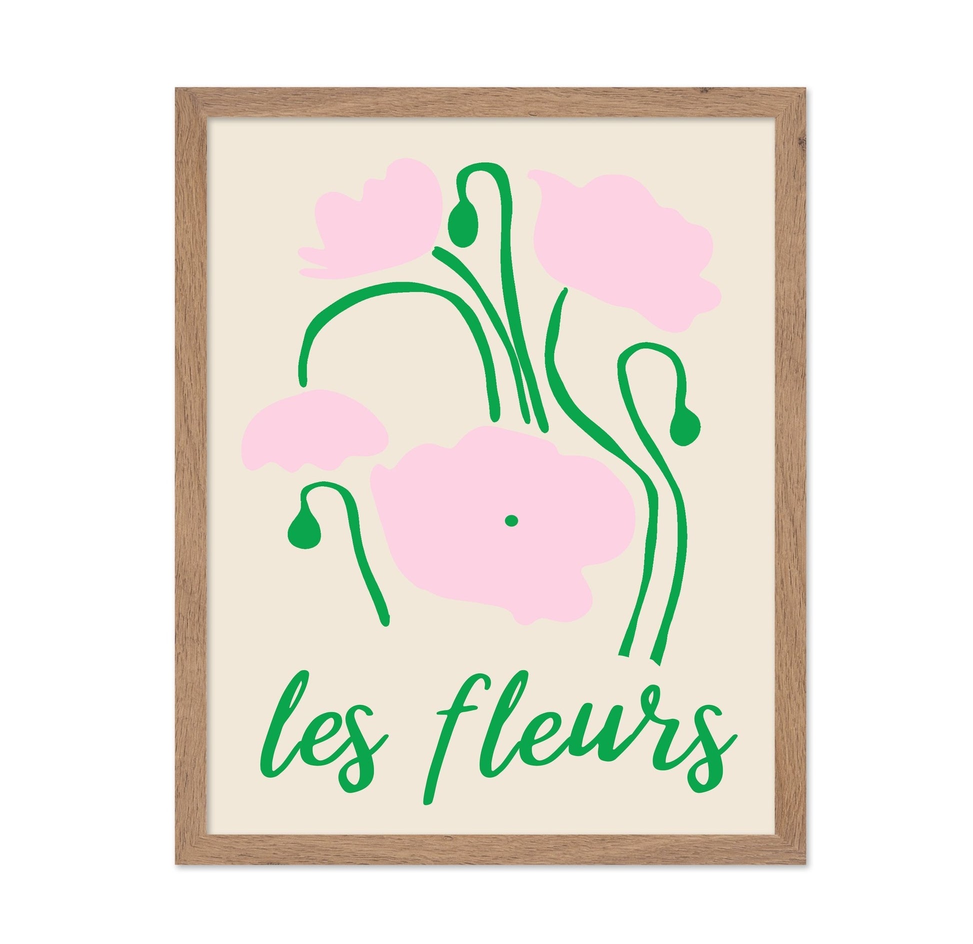 Pink Minimal Flowers