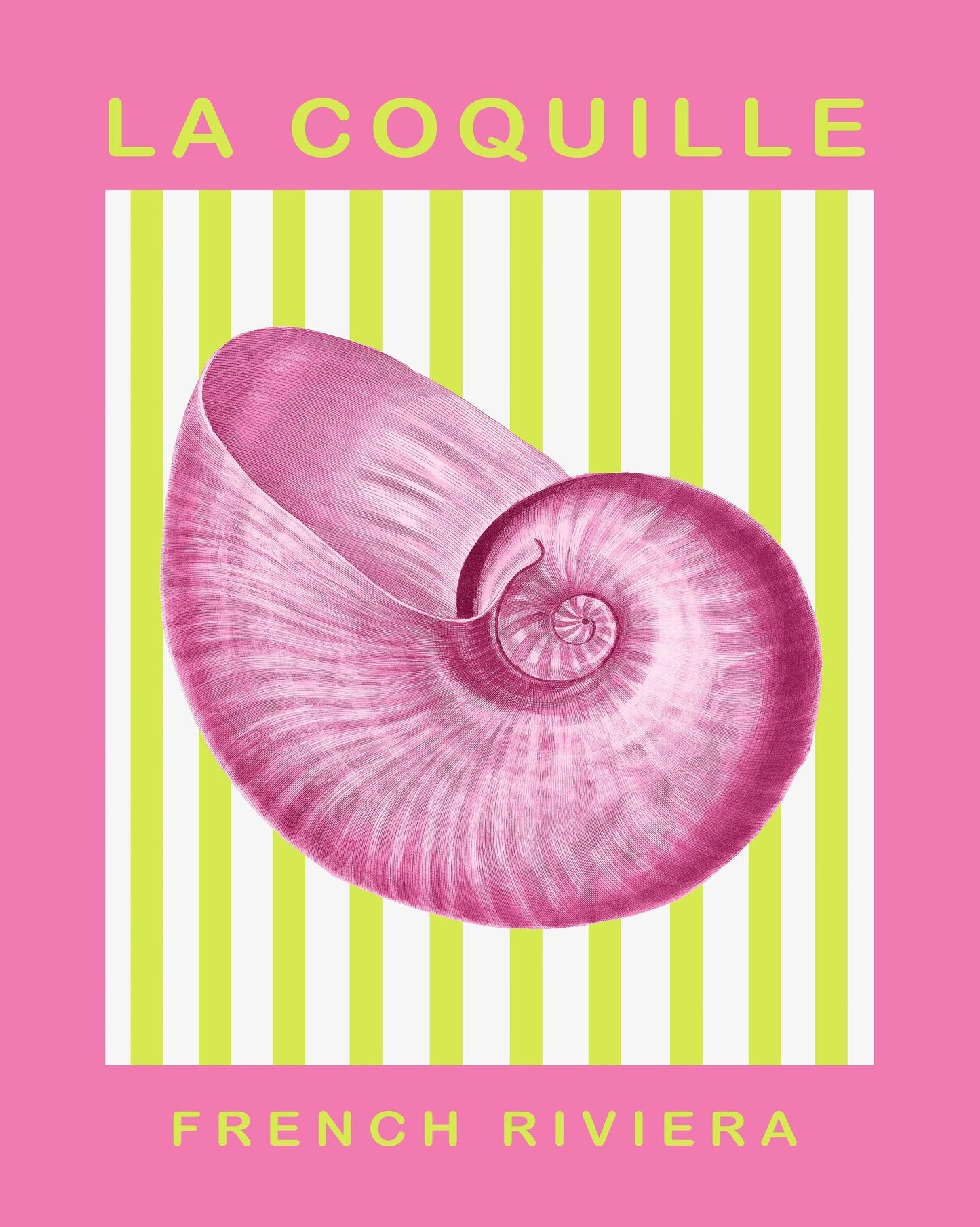 Pink Riviera Shell