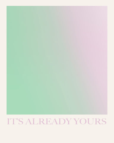 Soft Gradient Quote