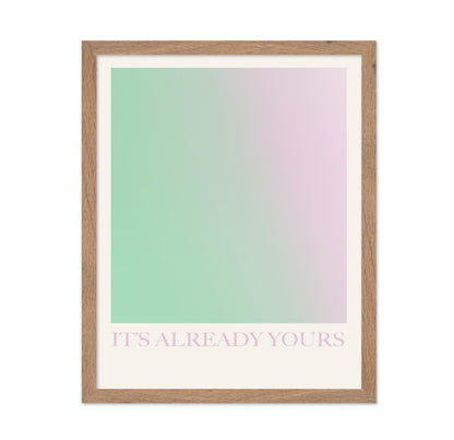 Soft Gradient Quote