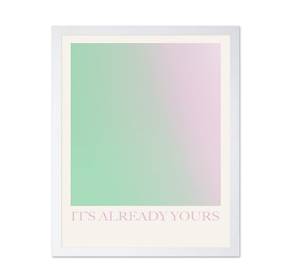 Soft Gradient Quote
