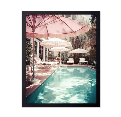 Pink Poolside Escape No1