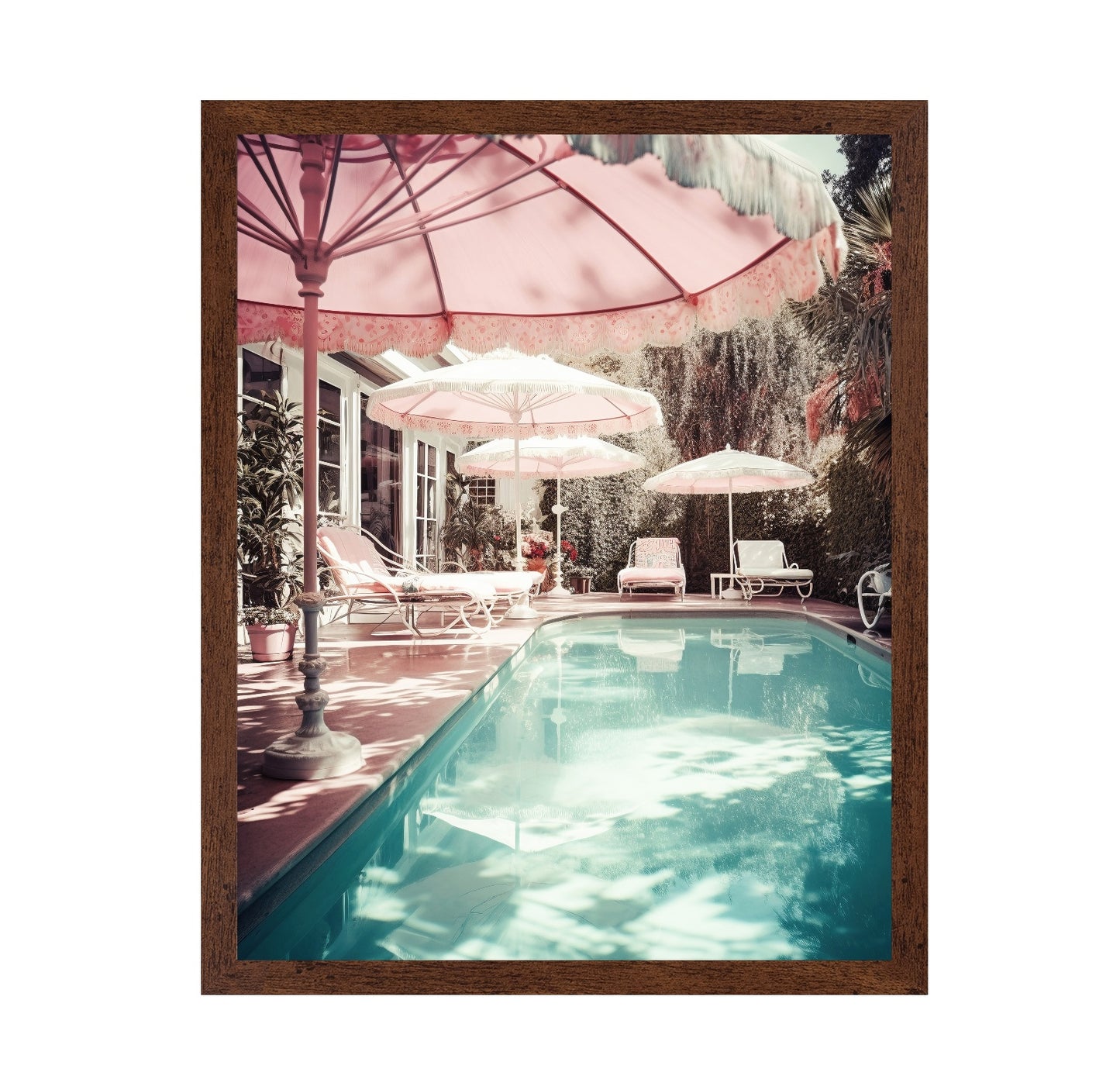 Pink Poolside Escape No1