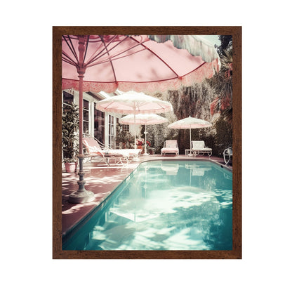Pink Poolside Escape No1