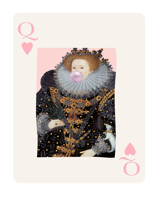 Queen Bubble Portrait