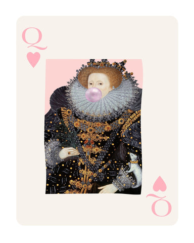 Queen Bubble Portrait