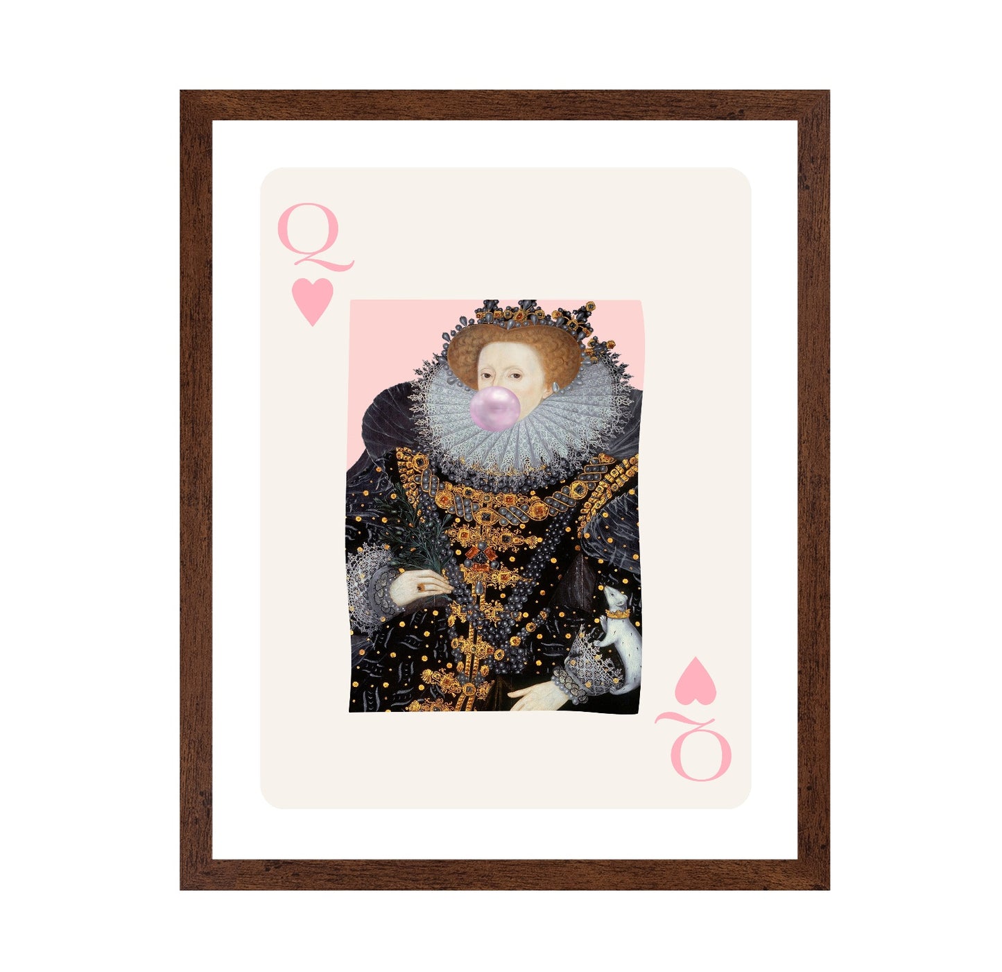 Queen Bubble Portrait
