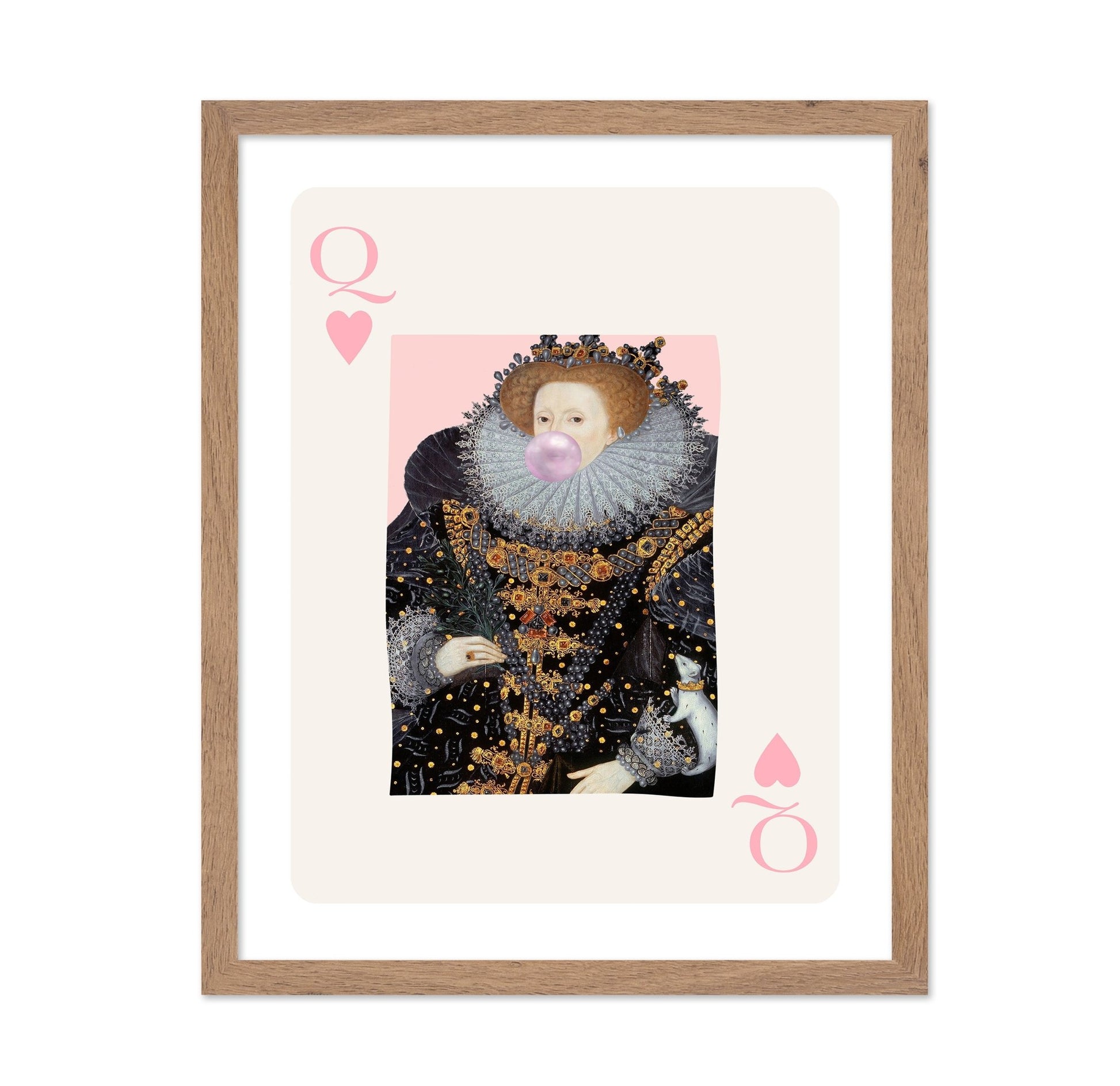 Queen Bubble Portrait