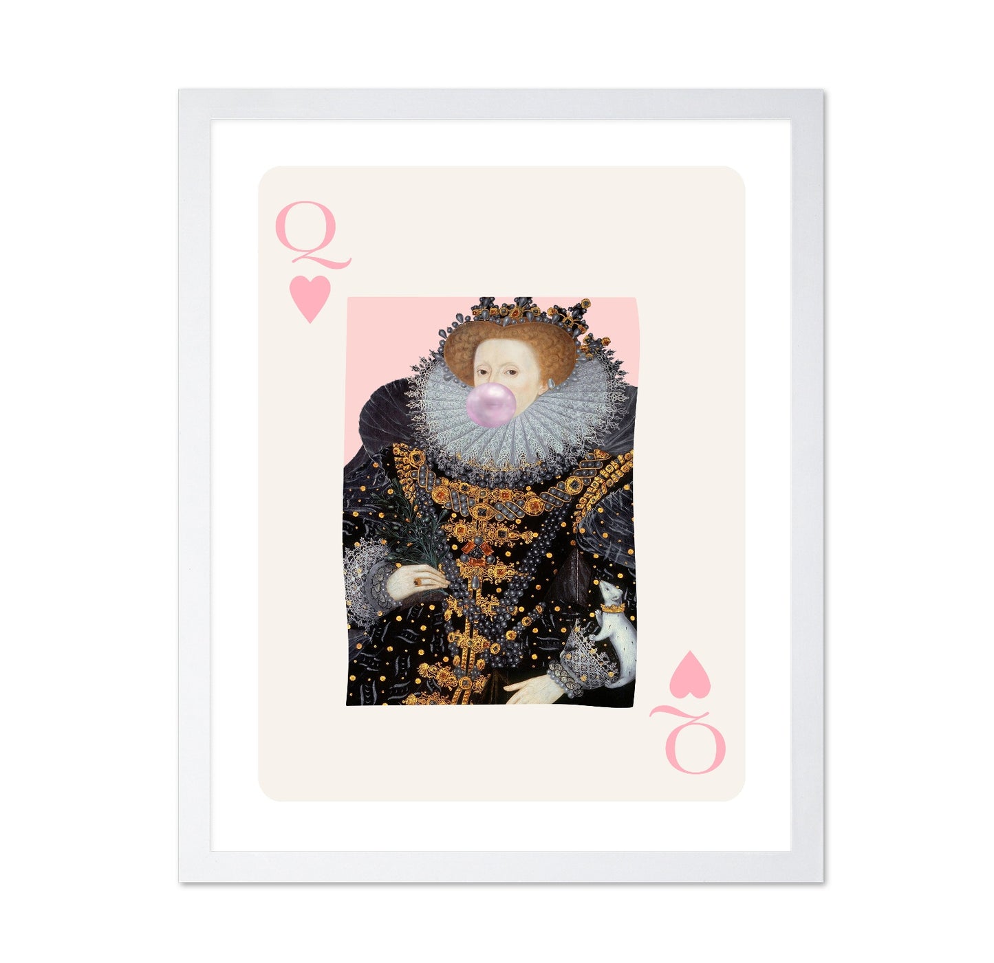 Queen Bubble Portrait