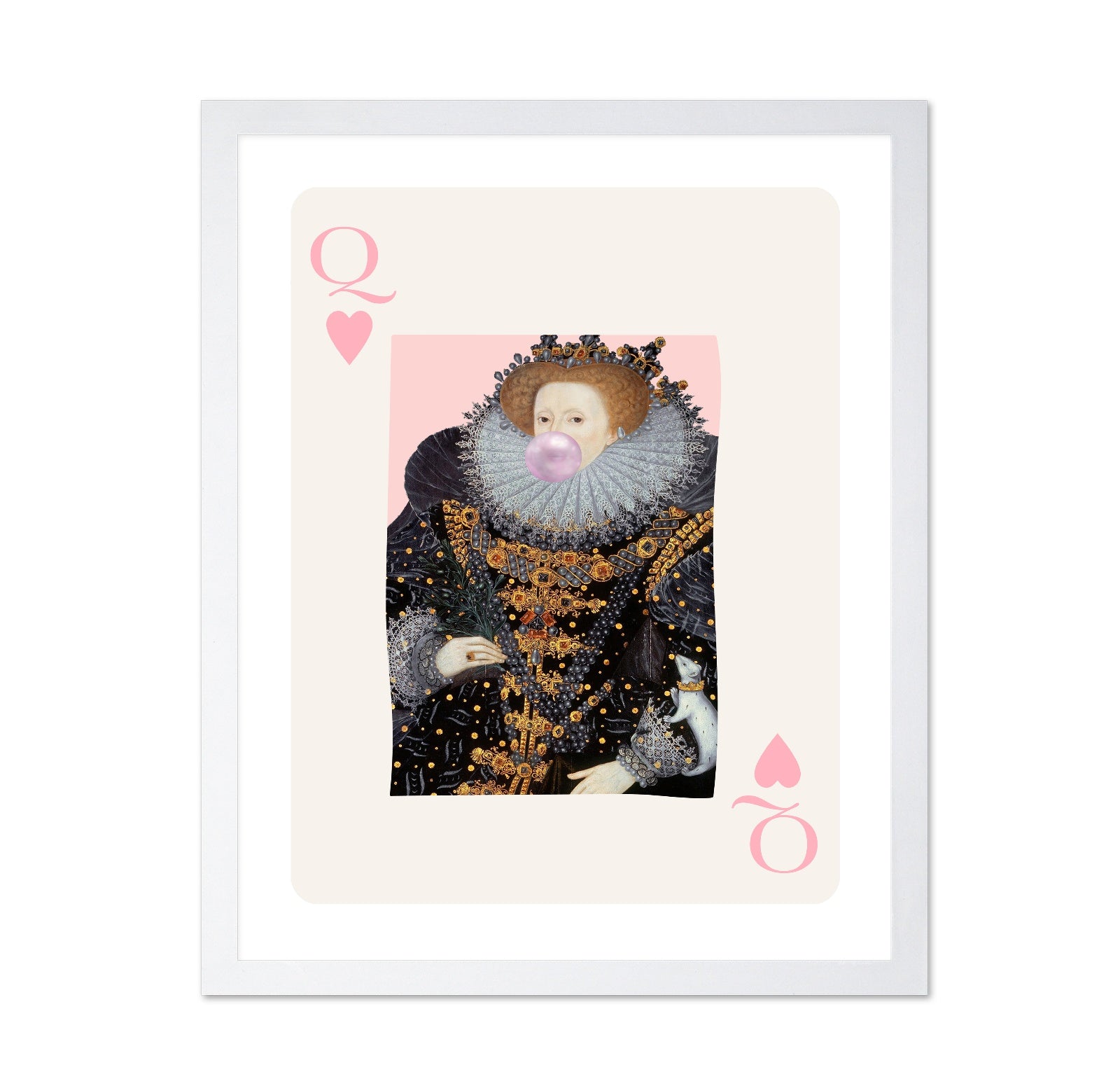 Queen Bubble Portrait