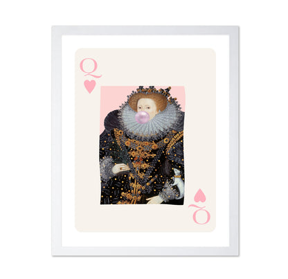 Queen Bubble Portrait