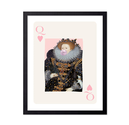 Queen Bubble Portrait
