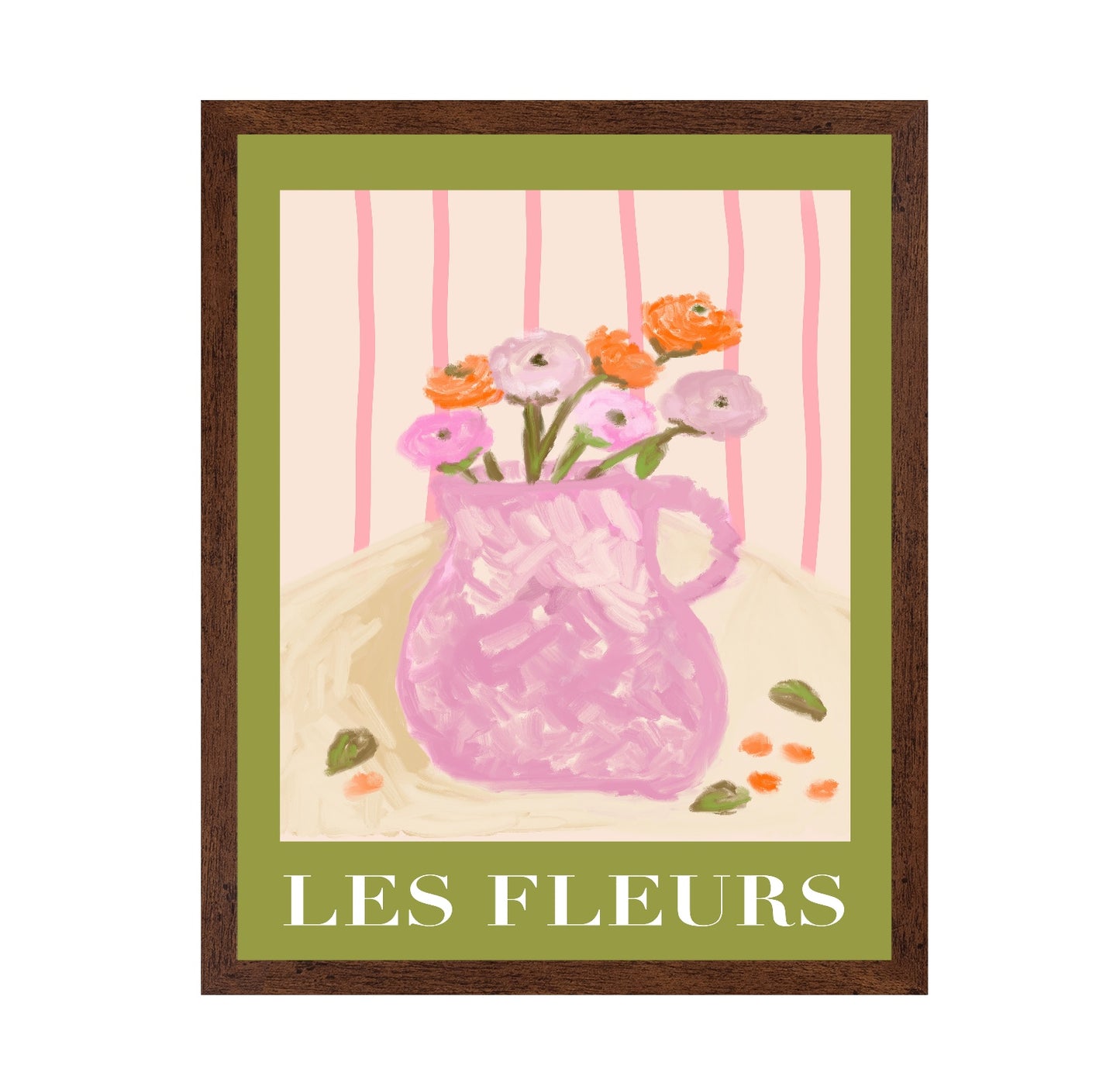 Pink Flower Vase