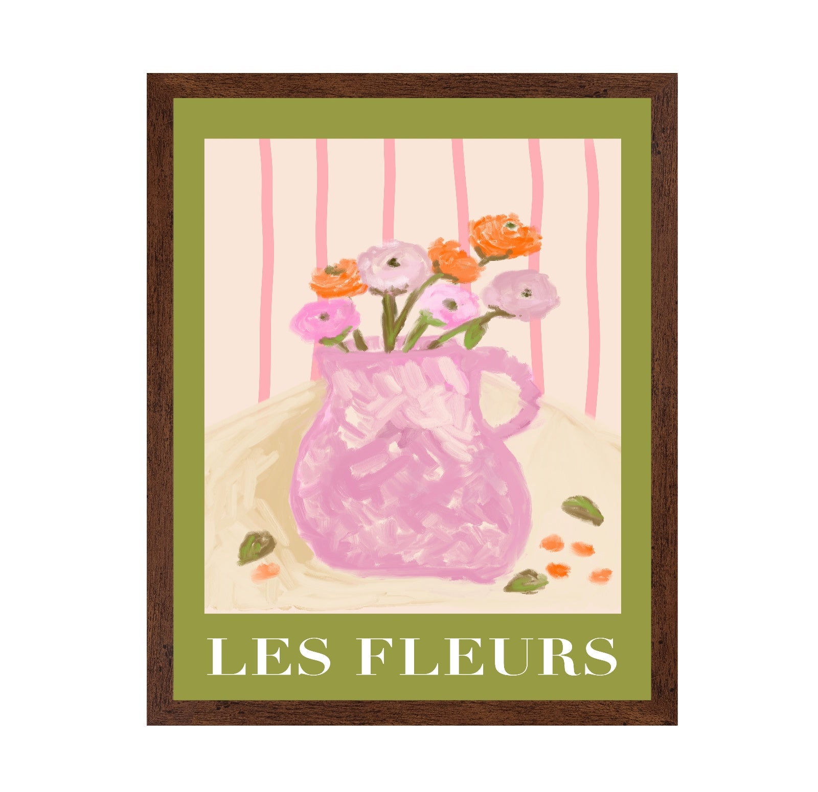 Pink Flower Vase