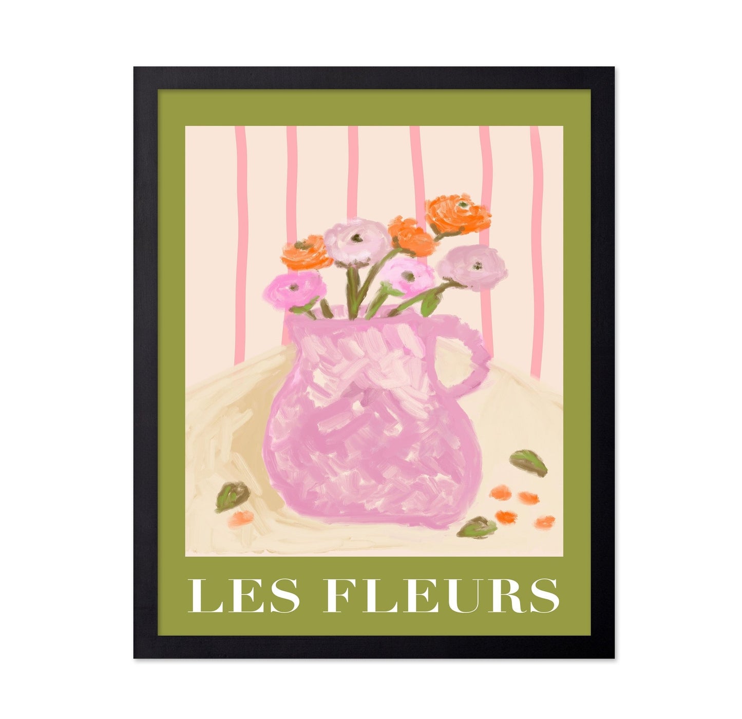 Pink Flower Vase