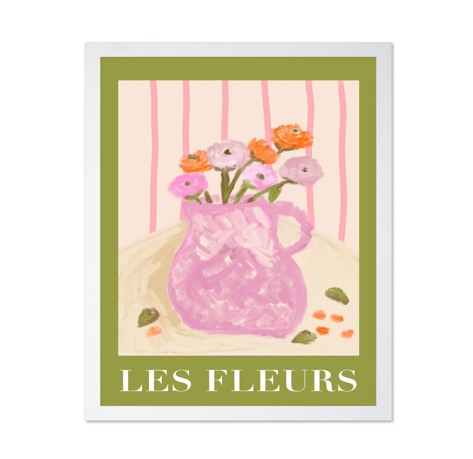 Pink Flower Vase